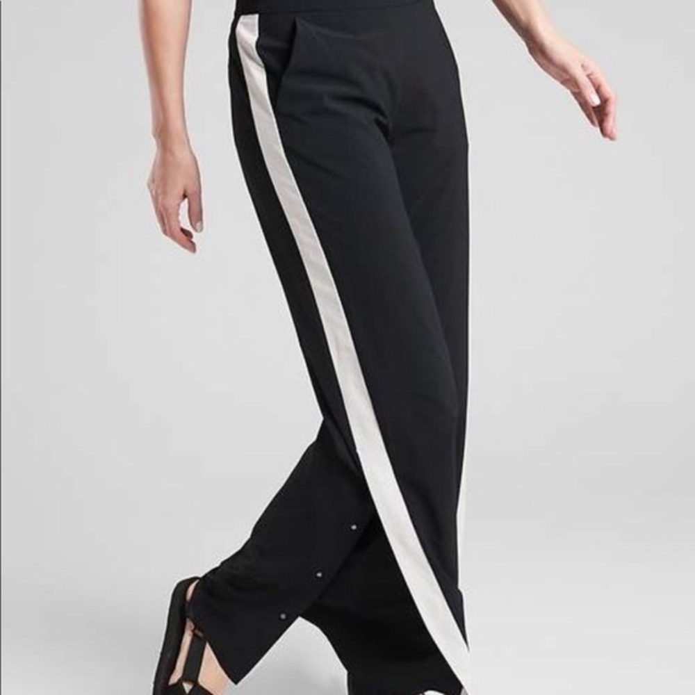 Athleta luxe gramercy track trousers Sz. 12